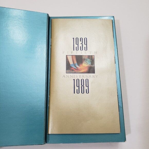 Vintage 1989 Wizard of Oz 50th Ann. VHS & Book - Picture 5 of 14